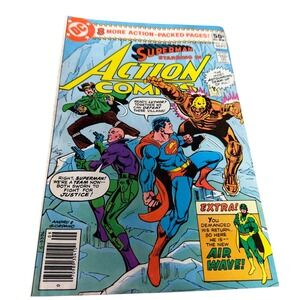 DC Action Comics #511 Superman Lex Luthor Air Wave Bronze Age Comic Book 1980